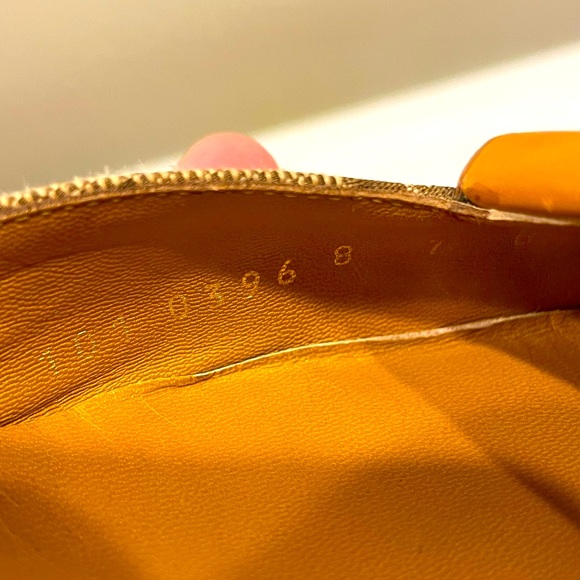 Vintage Gucci GG Monogram Slip-On Kitten Heel Mules - Picture 9 of 14